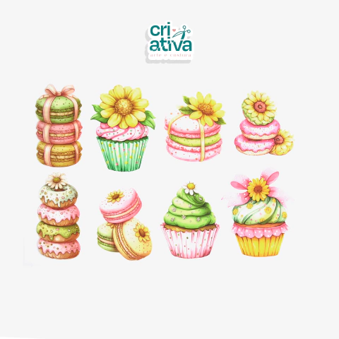 ESTAMPA FÁCIL - DOCES - comprar online