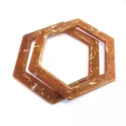 ALÇA ACRÍLICA - CARAMELO MARMORIZADO - comprar online
