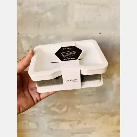 Jabonera con esponja