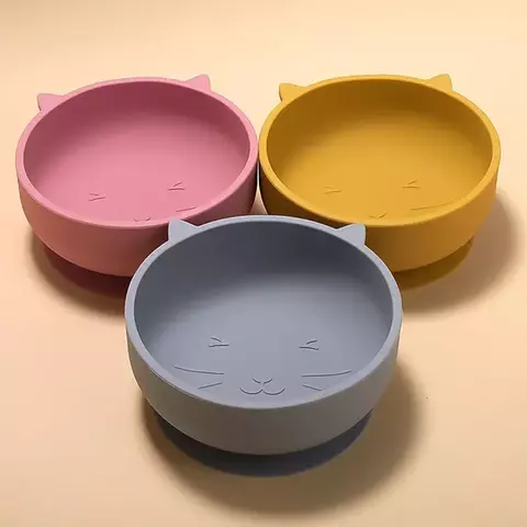 Tigela Gatinho Fofo: Tigela de Silicone Macio - comprar online