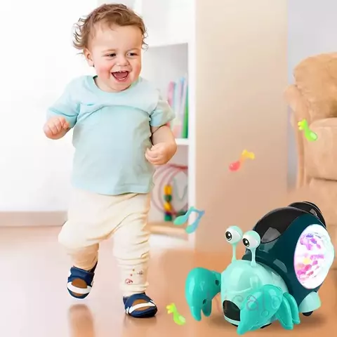Caranguejinho da Aventura: Se Mexe, Brilha e Diverte o Bebê com Luz e Música - comprar online