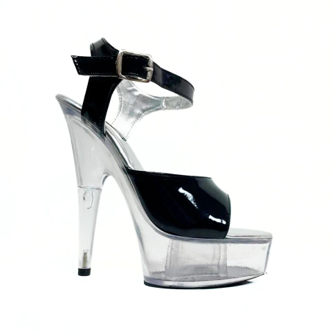 SANDALIAS PLATAFORMA ACRILICO POLE DANCE