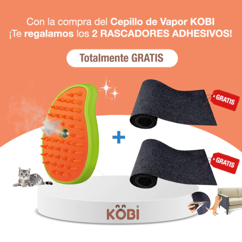 ✨ ¡Combo 3x1 Ideal para tu Mascota: 2 Rascadores Adhesivos + Cepillo a Vapor! ✨ - comprar online