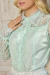 Fabiane - Camisa em Tricoline com Renda e Guipir - Ref 3995 na internet