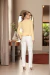 Aila -Blusa Feminina em Crepe Zena com Manga Longa, Peplum e Fechamento em Botão - Ref 4261 - loja online