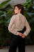 Letícia - Casaquinho Feminino em Renda, Manga Longa e Botões Frontais - Ref 4290 - loja online