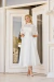 Rubi - Vestido de Noiva Mídi em Zibeline com Capa de Sobreposição em Renda - Ref 4358 - Doce Maria