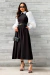 Talita - Vestido Mídi Feminino em Alfaiataria Elegante com Cinto e Gola Estruturada- Ref 4232 - comprar online