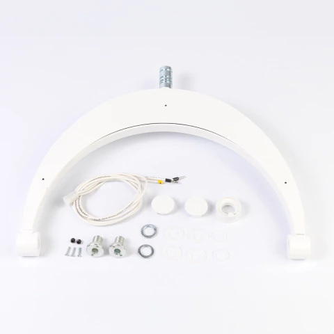 Kit Garfo Foco Refl Led Top Ii Bco Db Gnatus/saevo