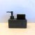 Dispenser Rectangular de Cerámica con Porta Esponja - Eikos | Productos para tu hogar con estilo y funcionalidad