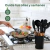 Set 11 utensilios cocina silicona y acero con recipiente en internet
