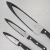 Set 3 cuchillos acero chef, trinchador y mechador - comprar online