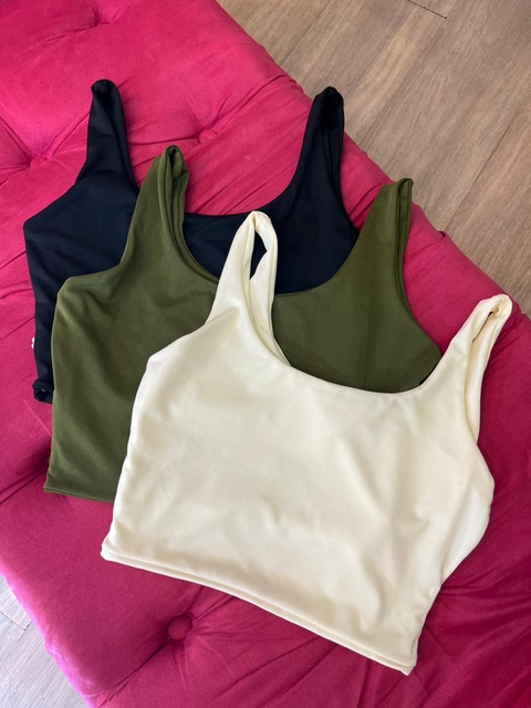 Cropped Alça Larga Suplex