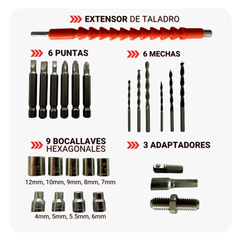 Taladro Inalámbrico Percutor Brushless Metalkraff 21v 50 Nm - comprar online
