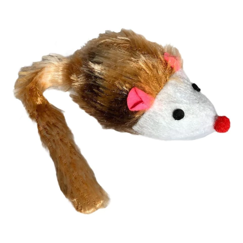 Juguete Para Gatos Raton De Juguete Peluche