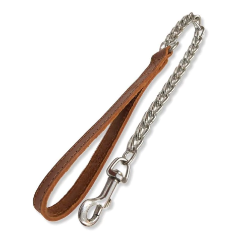 Manija Suela Engrasada Con Cadena Y Mosqueton (4x60cm)