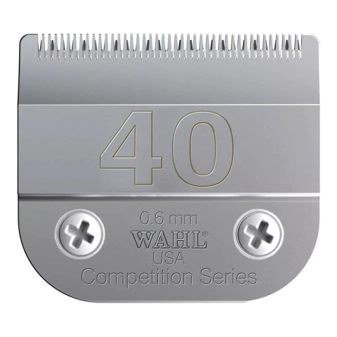 Cuchilla Wahl Nº 40 Corte 0,6mm P/peladora Por Discovery Pet