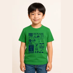 Dino Parque Jurásico Caution Siluetas - tienda online