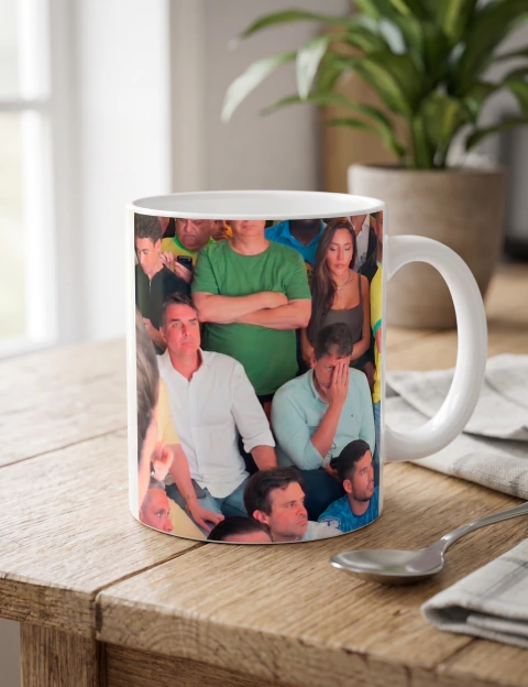 Caneca Flavio Bolsonaro Derrotado
