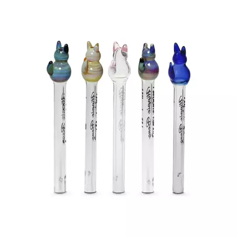 PITEIRA DE VIDRO HIPPIE BONG CATS