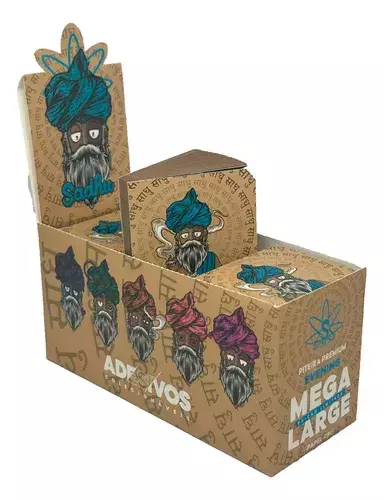 PITEIRA DE PAPEL SADHU EVENING MEGA LARGE - DISPLAY COM 24 BLOCOS