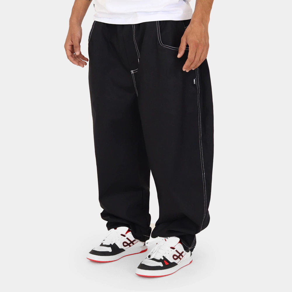 Calça Jeans Balão Pesponto