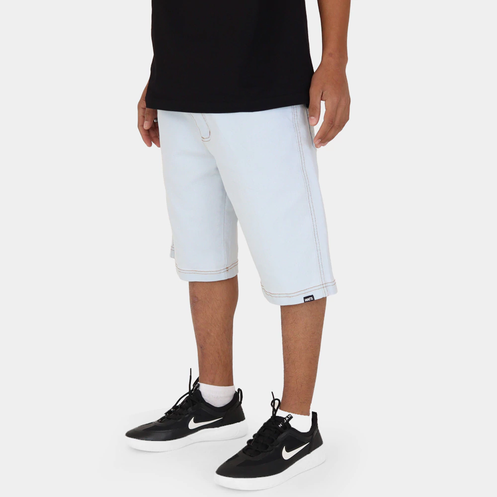 Bermuda Jeans Tradicional Offwhite