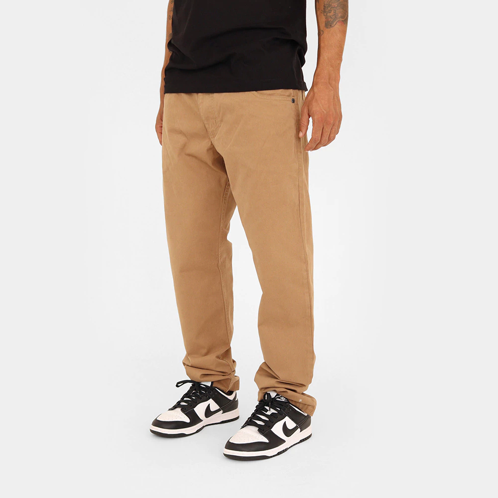 Calça Sarja Tradicional Bege