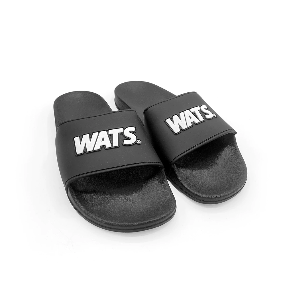 Chinelo Slide Logo Preto