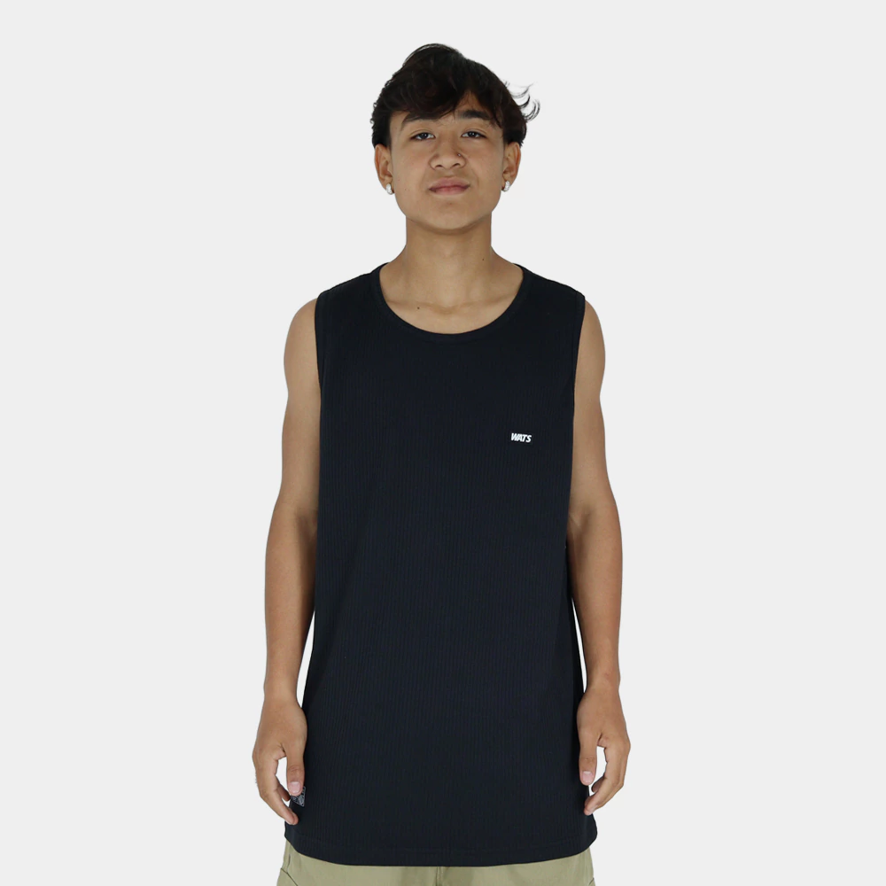 Regata Canelada Preta