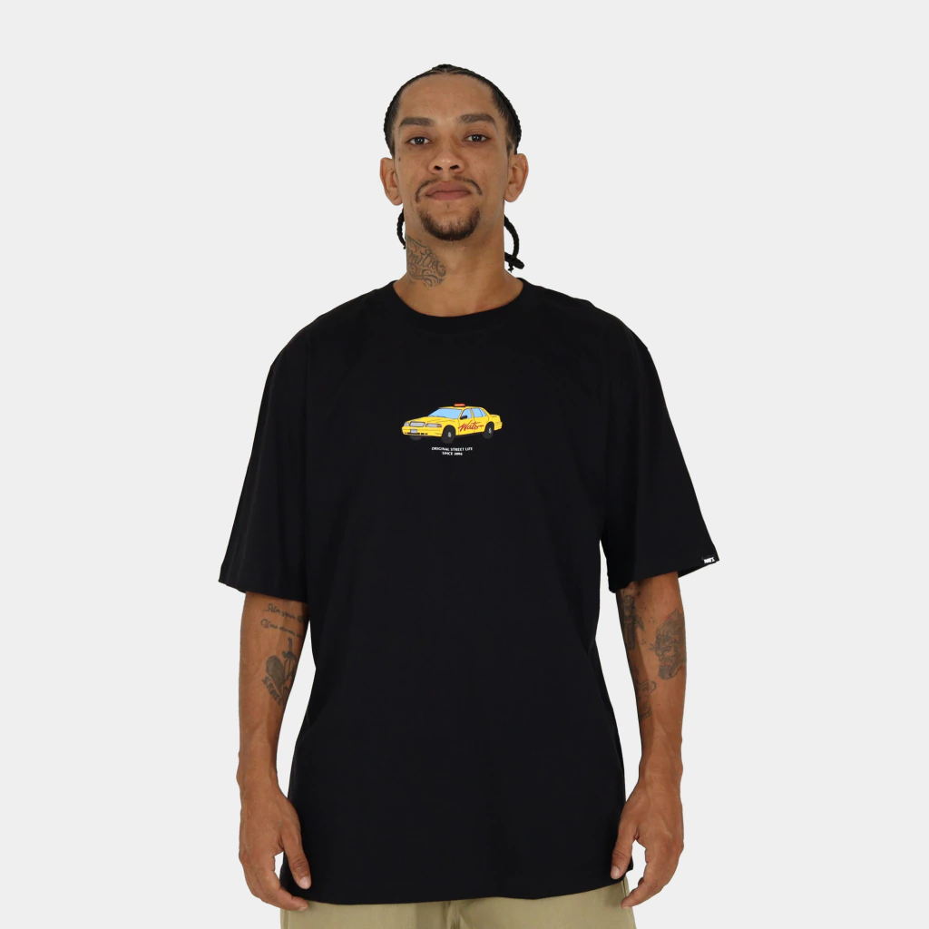 Camiseta Taxi Preta