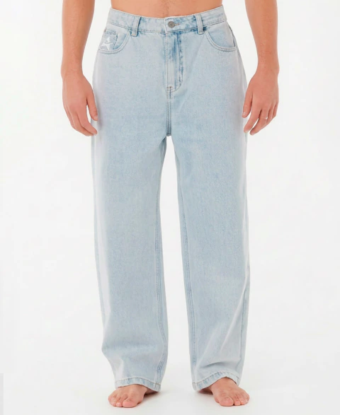 Jean Rip Curl Hombre Je Baggy Ice Blue