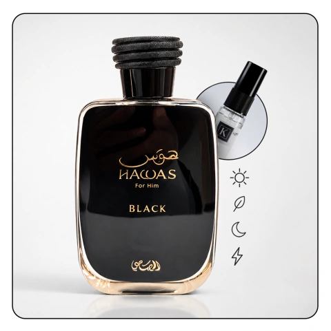 Rasasi - Hawas Black (decant)