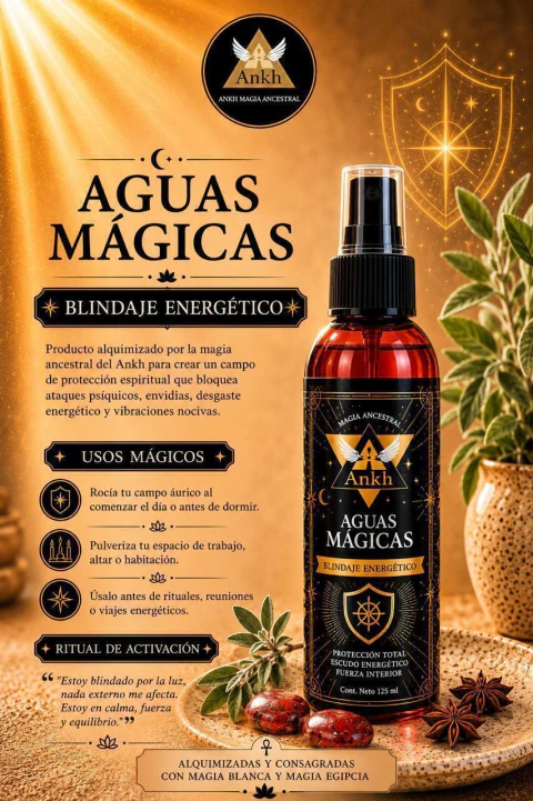 Agua Mágica Blindaje energético