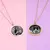 Collar Medalla Giratoria - Personalizado con tu mensaje/foto en internet