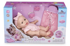 Boneca Doce Encanto com Naninha e Chupeta Adijomar