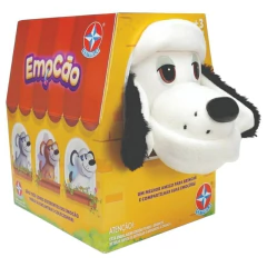 Boneco de Pelúcia Emocão Branco 21cm Estrela