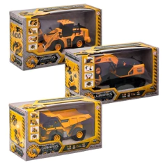 Kit Veículos de Construção Trator Caminhão Controle Remoto Multikids