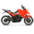 Moto de Brinquedo Esportiva Multi Motors Motocicleta 26cm Vermelho Roma na internet