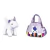 Pelúcia Cutie Handbag Unicórnio Roxo c/ Bolsinha Multikids - comprar online