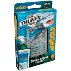 Jogo de Carta Super Trunfo Tubarões Grow