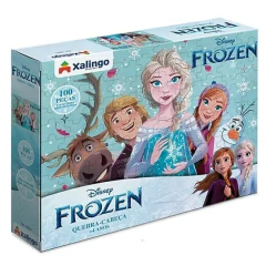 Quebra-Cabeça Frozen Disney 100 Peças Xalingo