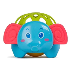 Brinquedo Bebê Chocalho Mordedor Bichinho Elefante Pimpolho