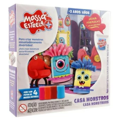 Massinha de Modelar Casa dos Monstros Estrela