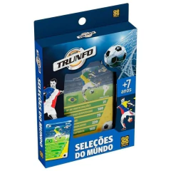 Jogo de Carta Super Trunfo Seleções do Mundo Grow