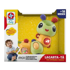 Brinquedo de Bebê Lagarta-Ta Eletrônico Estrela