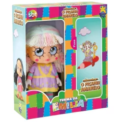 Boneca Emília Sítio do Pica Pau Amarelo Divertoys