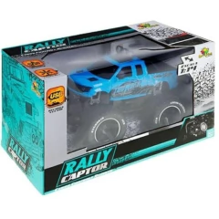 Carrinho Pick-Up Rally Captor Controle Remoto 7 Funções Azul 1:14 Art Brink