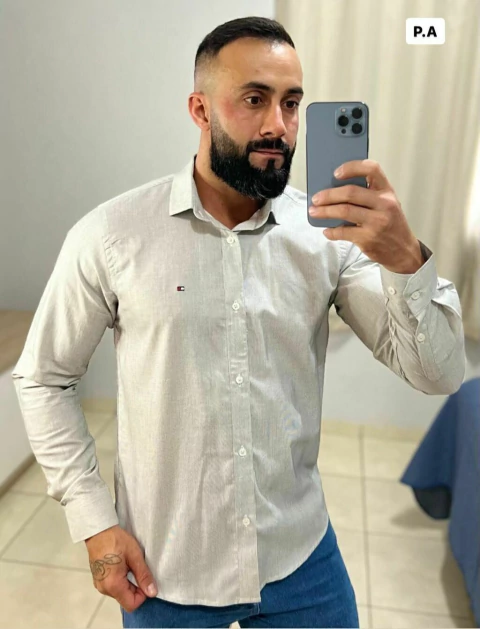 Camisas social Branca TMH