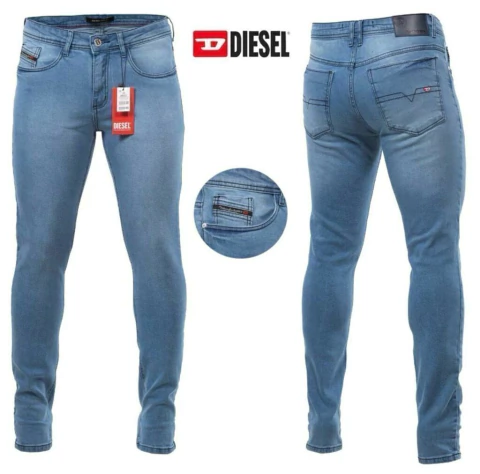 Calças Jeans masculina DSL 98% algodão 2% elastano slim fit